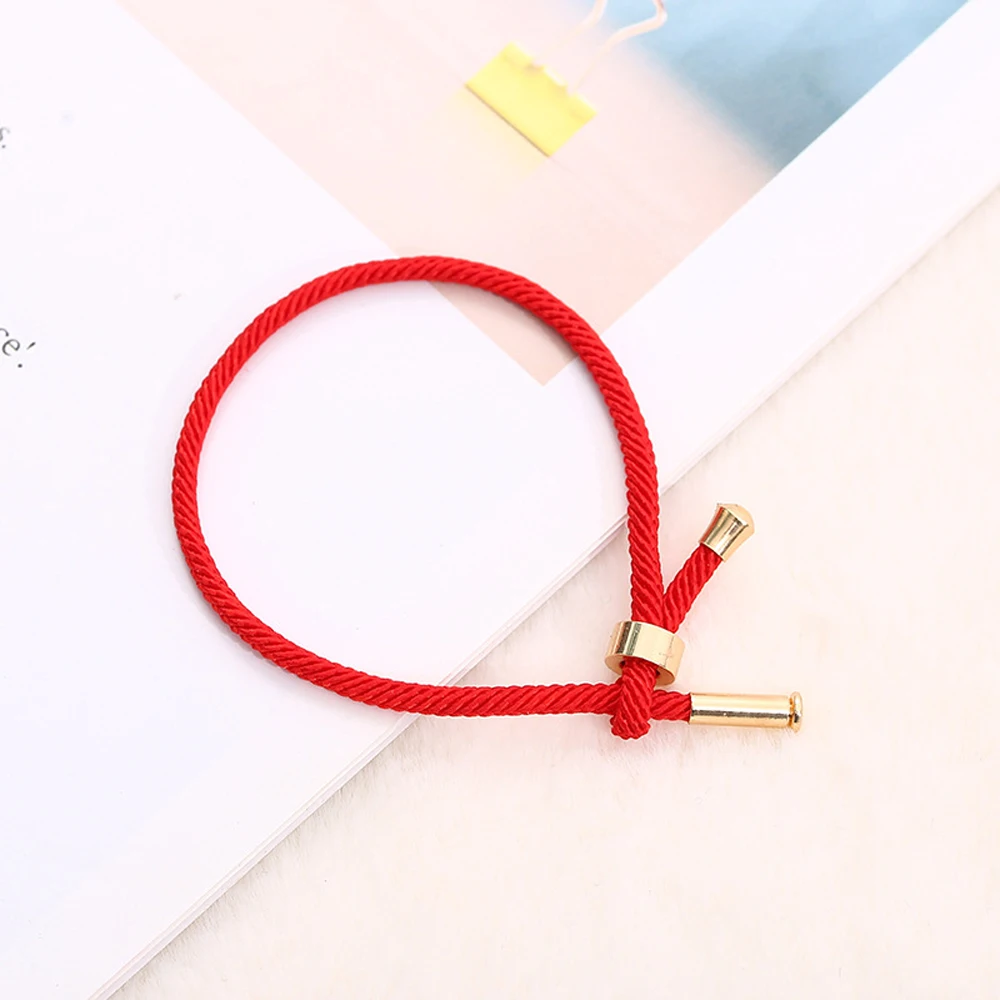 Fashion Adjustable Thread Bracelet Lucky Red Green Handmade Milan Rope Couples Bracelet Woman Men Jewelry Making