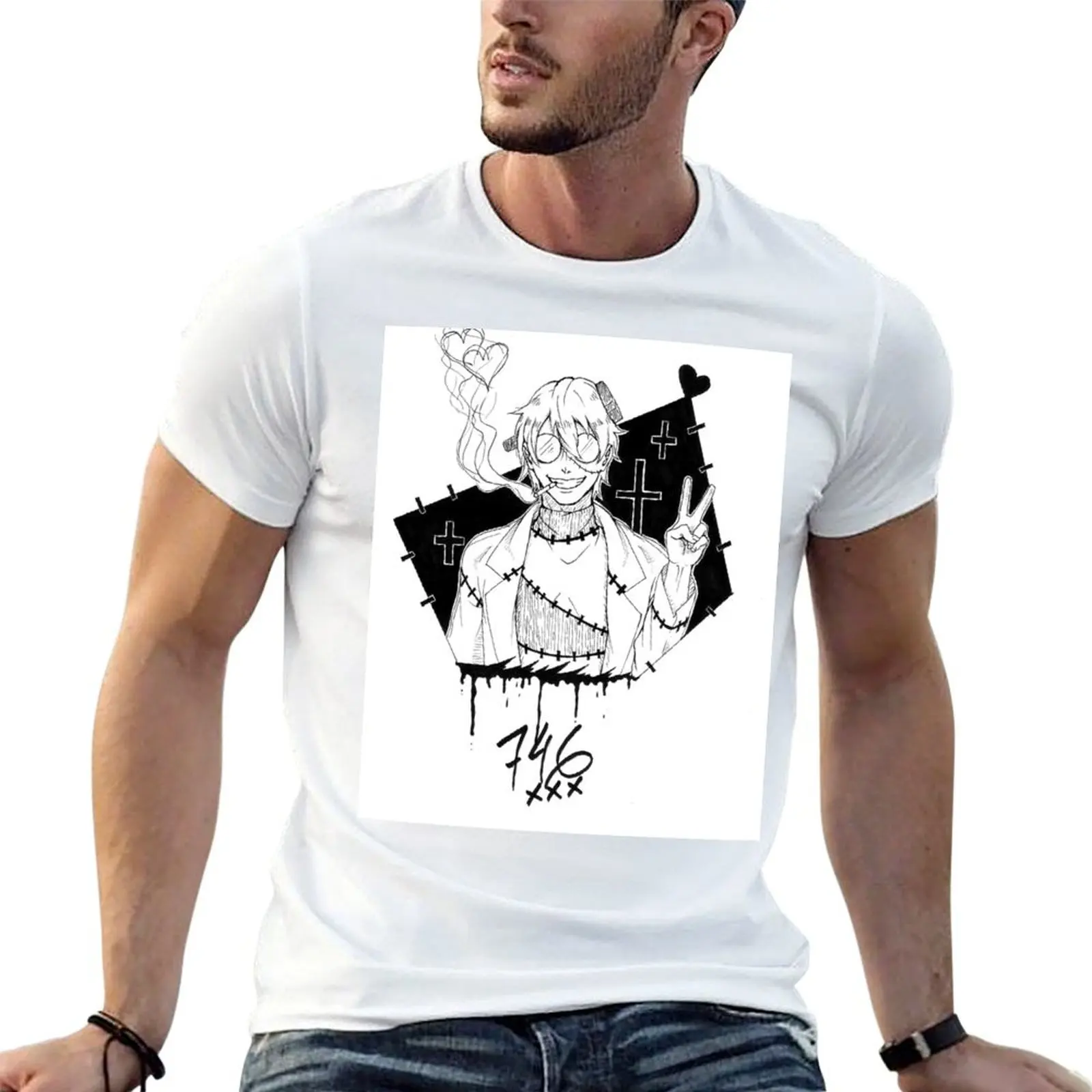 

cotton shirt Dr. shirt man t t T-Shirt graphic man heavy Stein