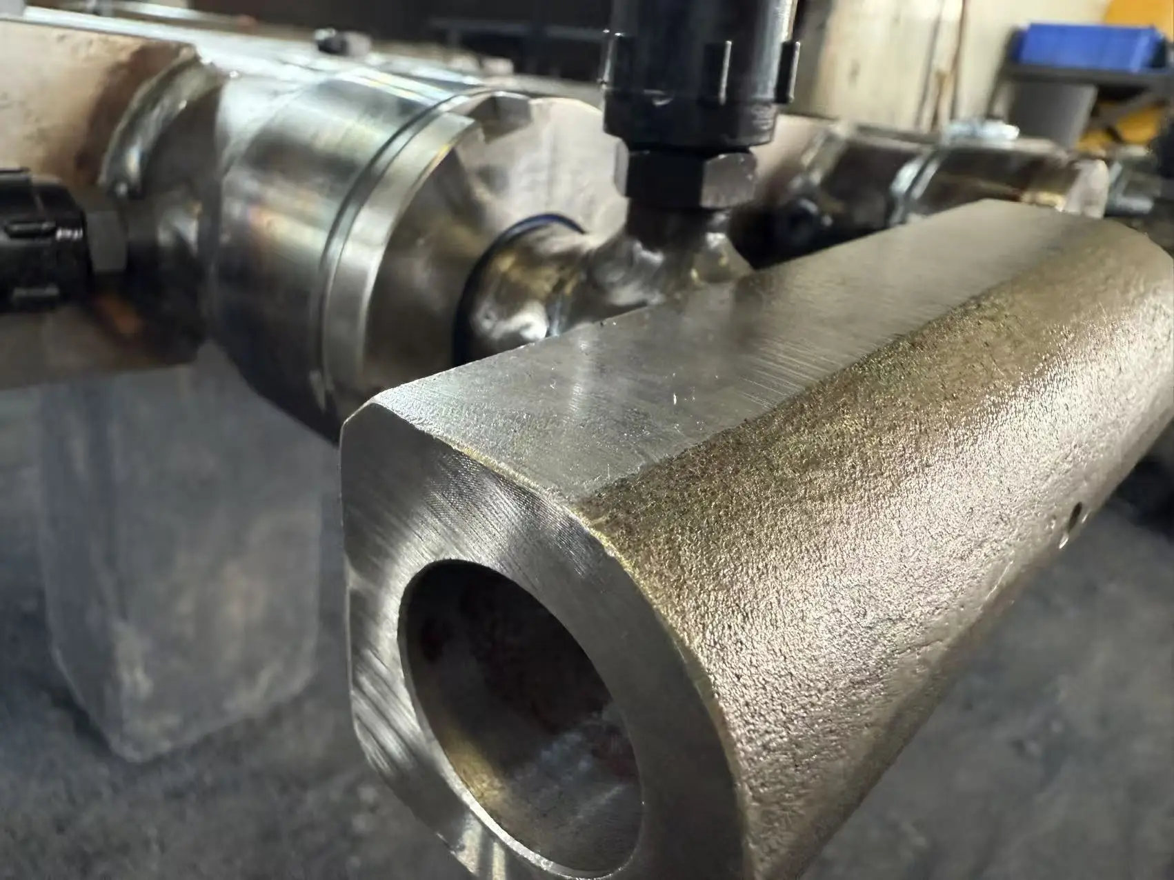 New Hard Chrome Plated Steel Telescopic Double Acting Hydraulic Cylinder for Crane