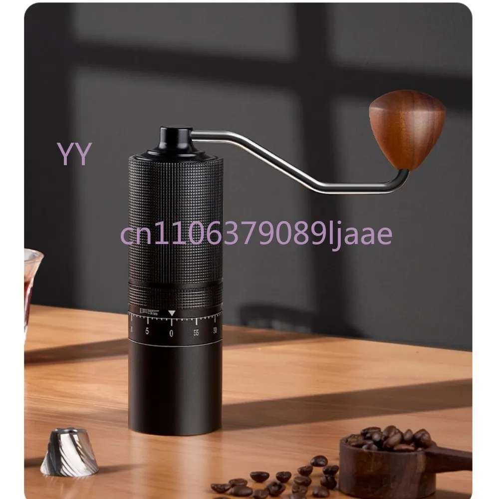 

Портативная ручная кофемолка из нержавеющей стали — внешняя регулировка, помолвка зерен