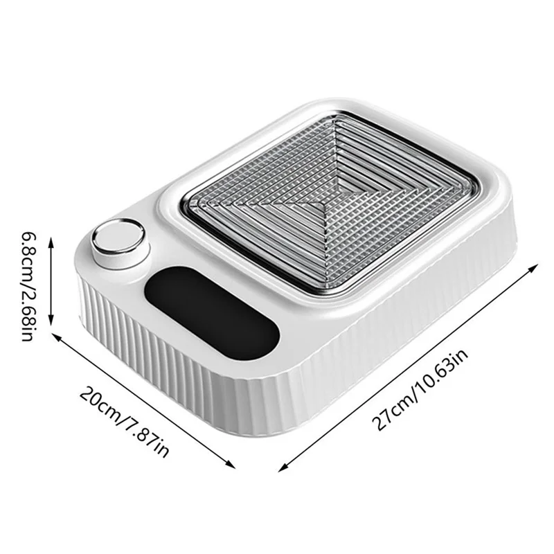 A74G-80W 네일 먼지 수집기 진공 매니큐어 손톱 진공 필터 포함, 터빈 브러시리스 네일 먼지 제거기