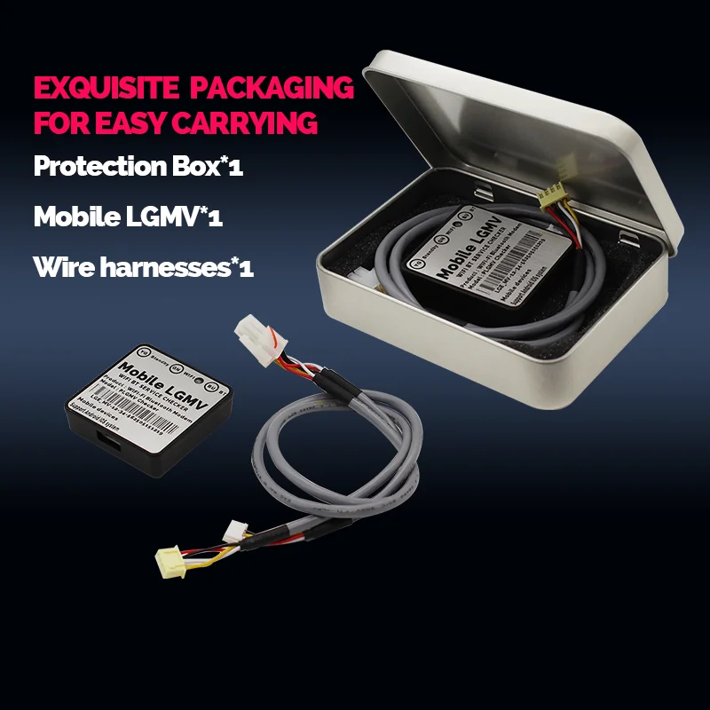 New Mobile LGMV Monitoring View PLGMVW100 Support Android IOS System for Inspect Diagnosis and Monitor LG Units Easily