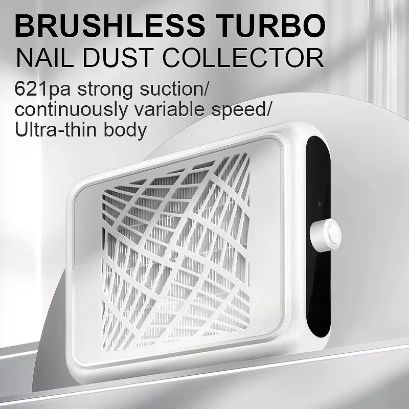 High Quality Professional LCD Filter Ultra-thin Ultra-convenient Nail Dust Collector Strong Suction