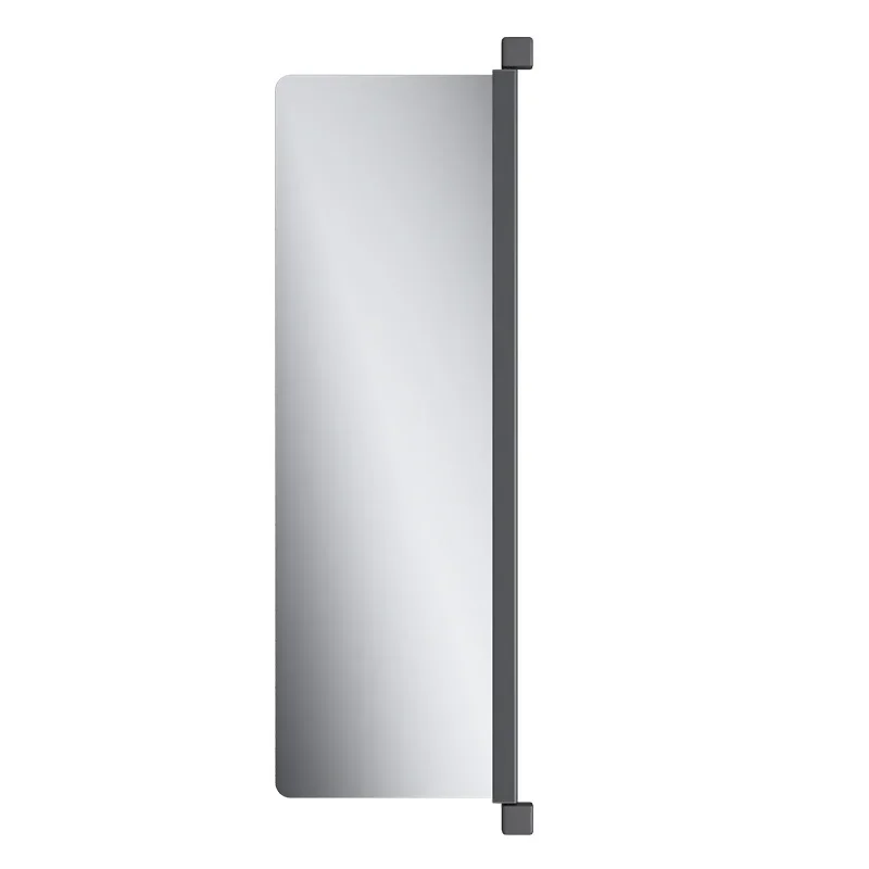 Wardrobe mirror with invisible hidden full-body mirror, flat door, built-in explosion-proof rotating folding try-on mirror