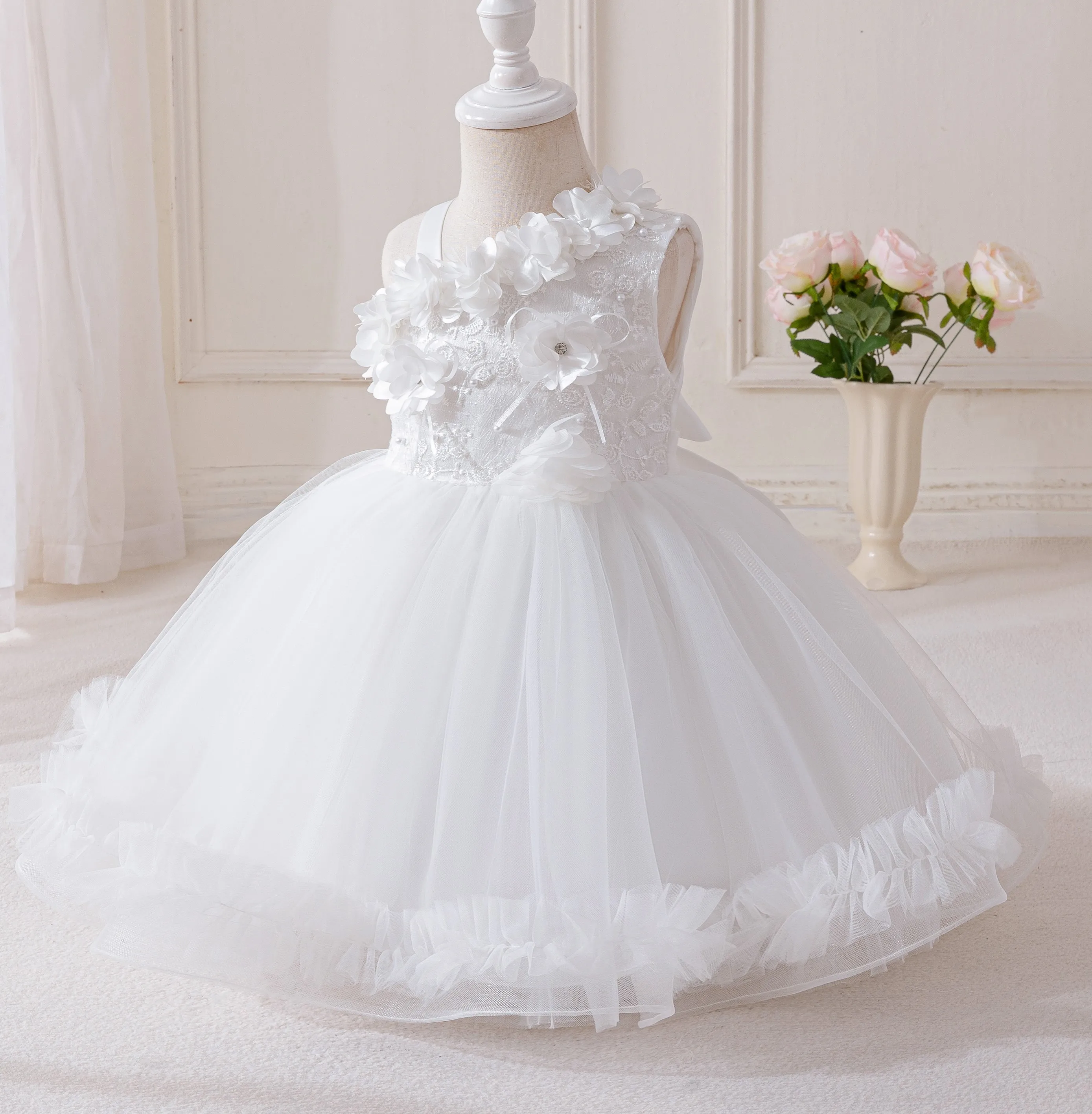 Baby Girls' Princess Dress Flower Girl Dresses Tutu Child Clothes Ball Gown