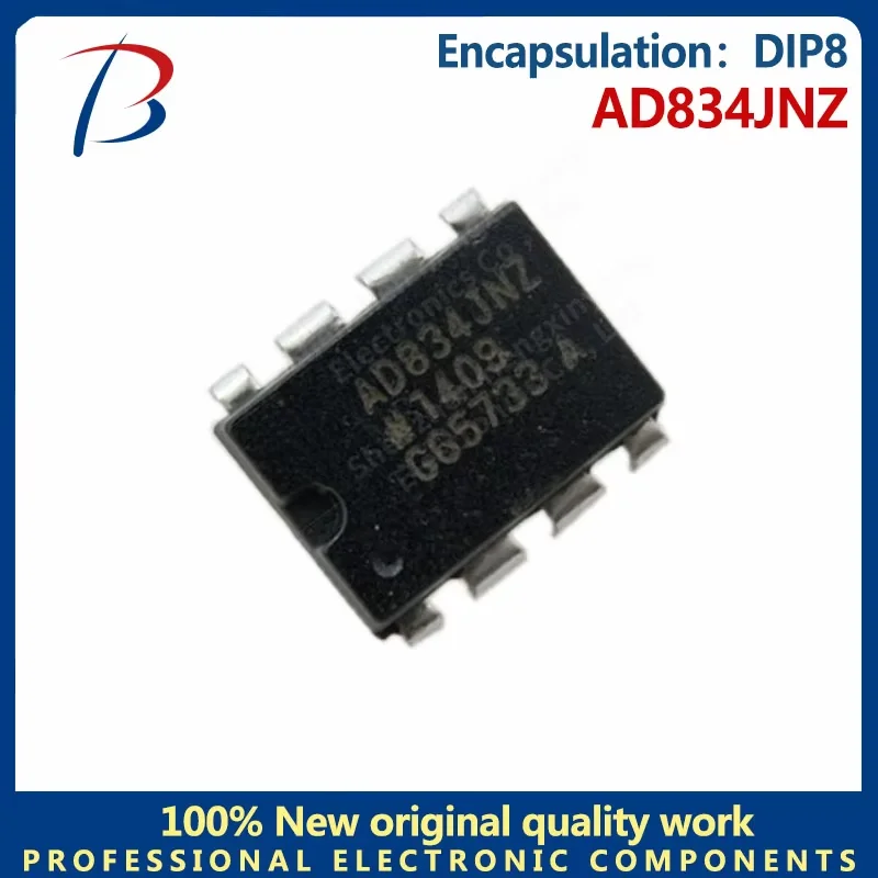 1PCS AD834JNZ package DIP8 analog frequency multiplier or frequency divider chip