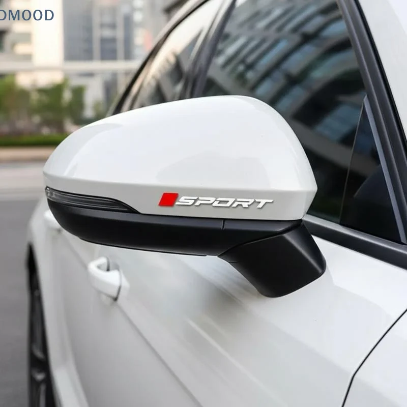 1/2/3 Pairs Rainproof Waving Rear Wiper Stickers Car Windshield Decors Universal Fit All Car Models Auto Exterior Accessories