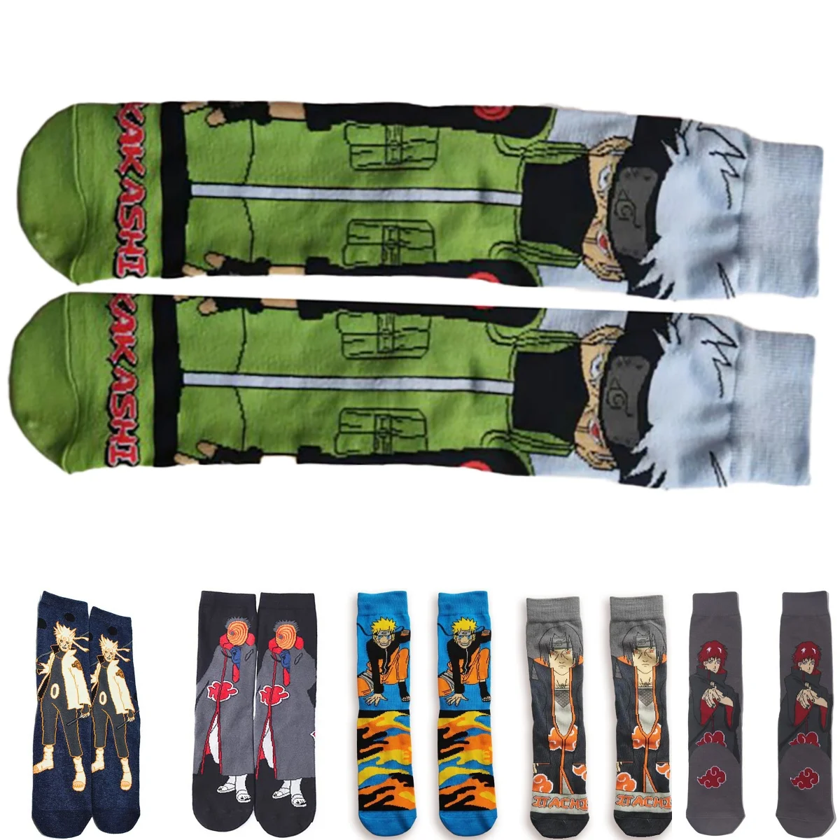 

bandai Hip Hop Street Style Anime Socks Men Women Novelty Funny Casual Crew Socks CuteYoga socks cycling socks