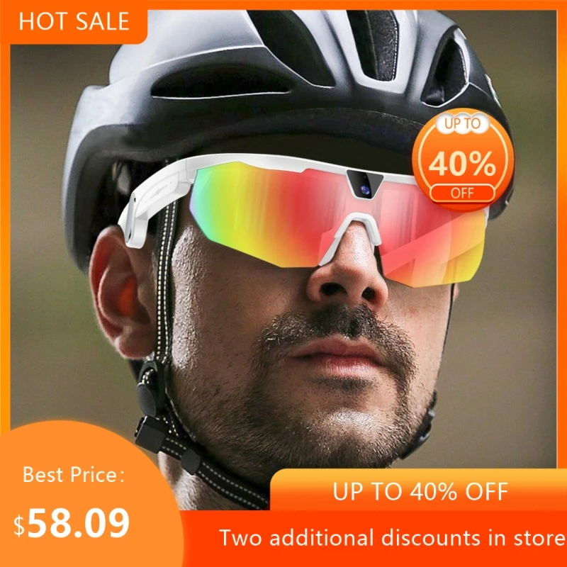 Smart Glasses AR AI Translation 4K Camera Bluetooth Call Touch Control Outdoor Sports Sunglasses Men Women 2026 Hot DropShipping