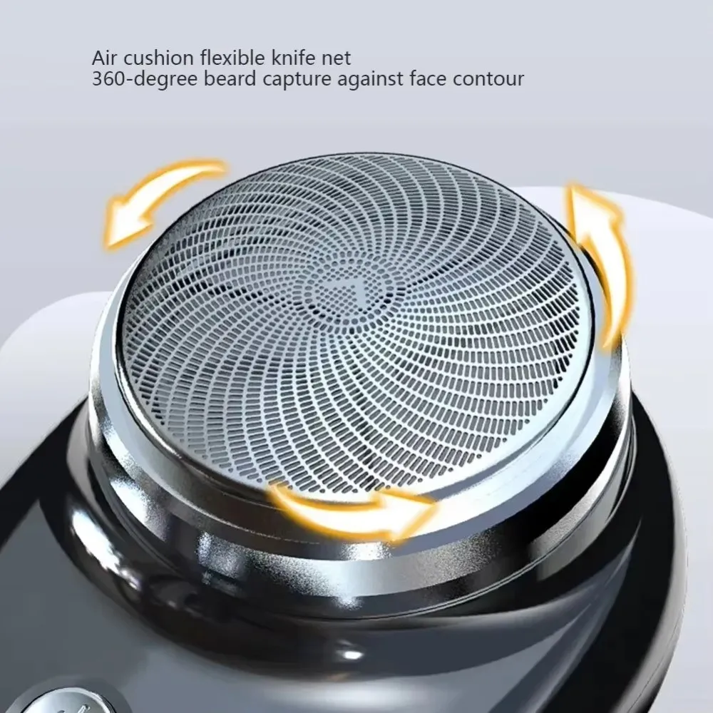 new Mini Electric Travel Shaver Washable Waterproof Pocket Size Shaver USB Rechargeable Rechargeable Shaver Men