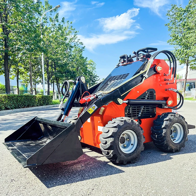 

Multifunctional Hydraulic Wheeled Mini Loader Works Stably High Efficiency Popular Models Commonly Used In Engineering