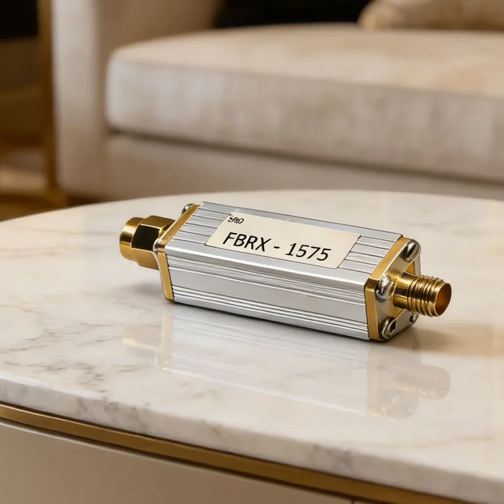 FBRX-1575 Band-stop Filter Module 2M Waveband VHF Alloy  Filter Module Ultra-Silver Size Port CNC Al Shield Accessories