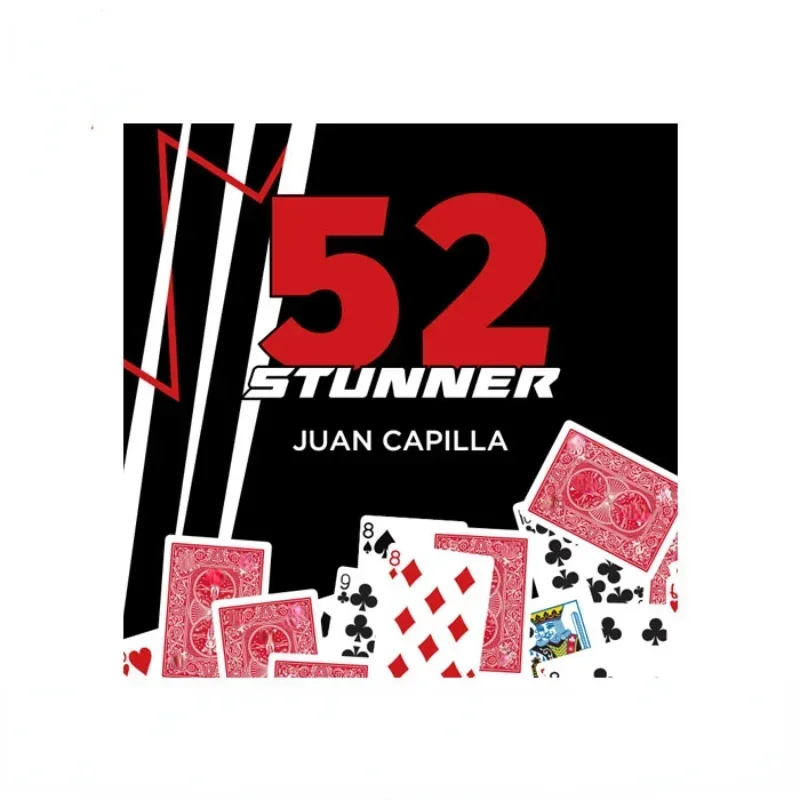 52 Stunner By Juan Capilla Close Up Magic Tricks Mind Reading Deck Card Magic Mentalism Magia Magicians Prop Illusion Gimmick