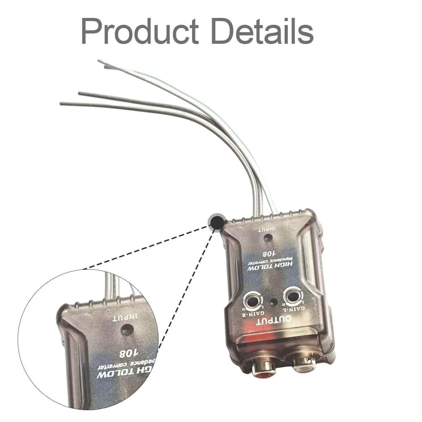 محول محول الراديو المدمج في حزام أسلاك ستيريو راديو السيارة