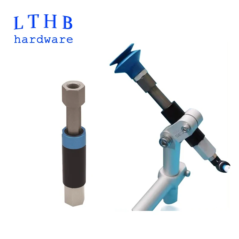 Pneumatic Robot Arm Gripper Bracket High Quality EOAT Industrial Silicone Vacuum Suction Cups Fitting Connector VFN2026