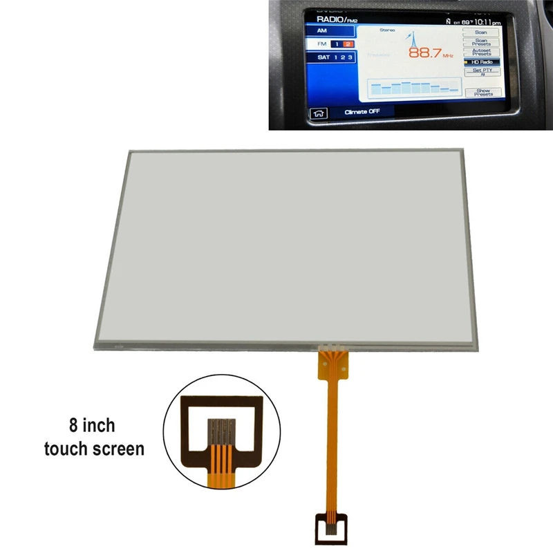 Touch Screen Glass Touch Screen Digitizer For Lincoln Ford Sync Radio F Series Trucks DVD Audio Navigation LCD Screen