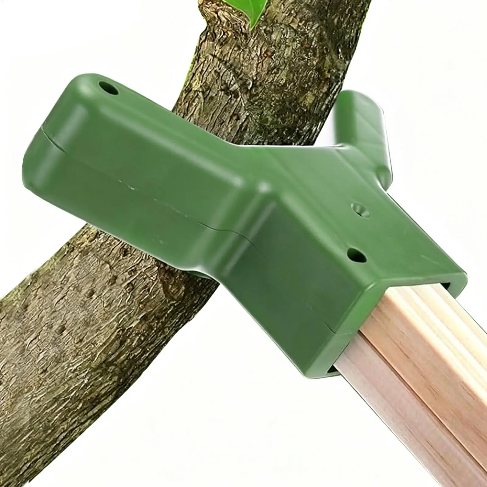 U Shape Brace Tree Straightening Support 1PC Tree Branch Support Silver Orchards Tree Brace ree Limb Holder Breakage Prevention