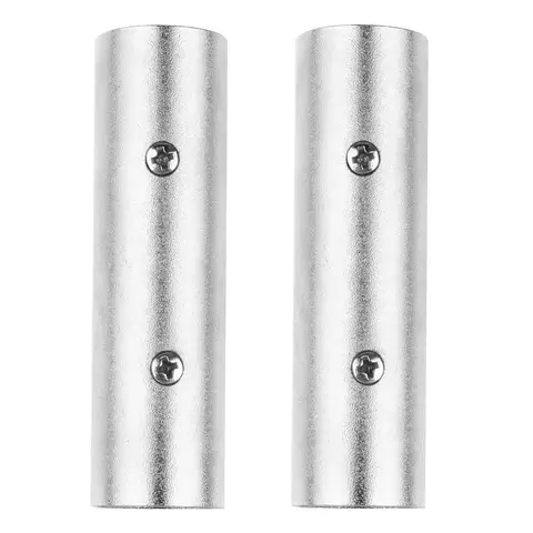 2 PCS 어댑터 Kalong Male-to-male 스트레이트 스루 3 코어 XLR 변환 헤드 플러그 마이크 믹서 압착 커넥터