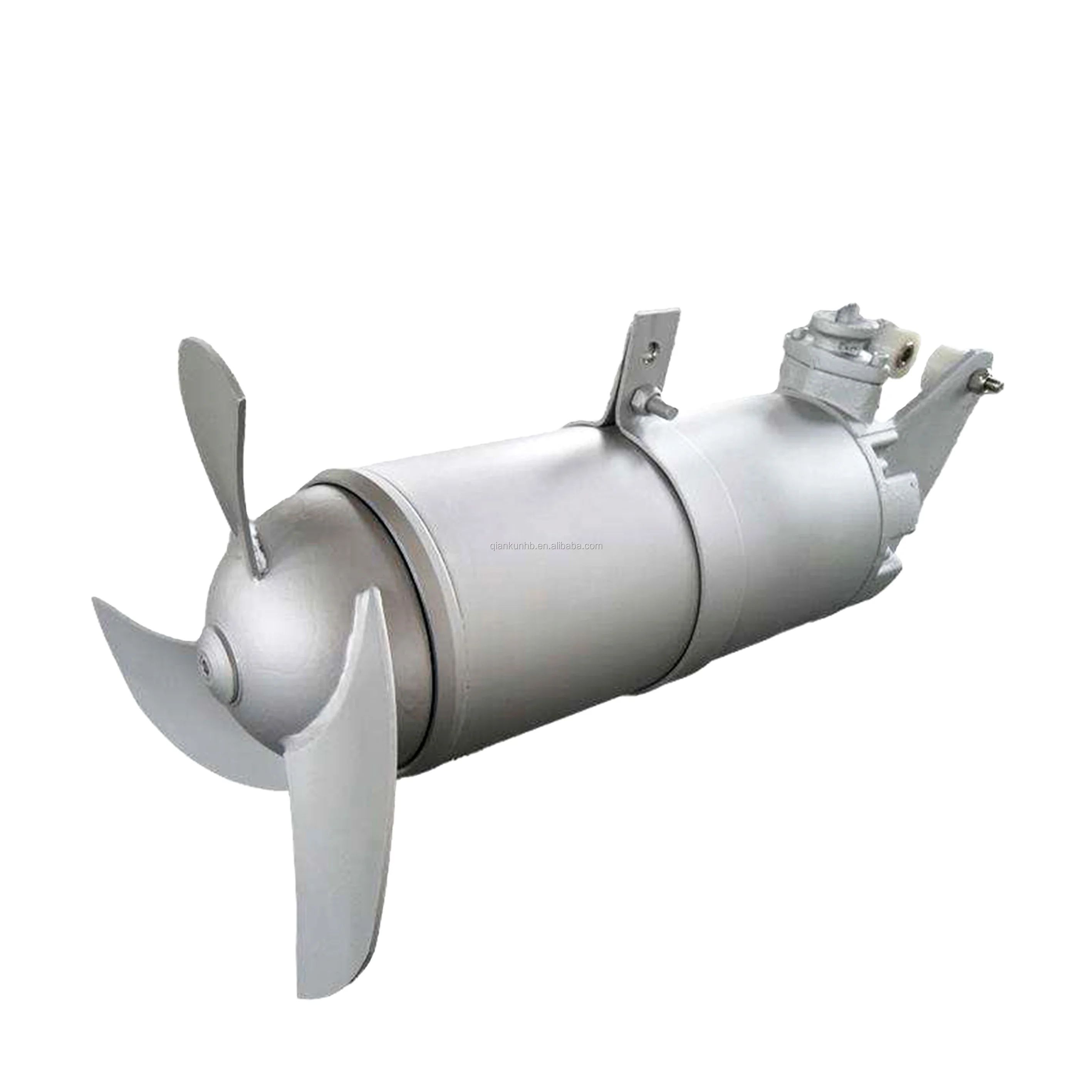 Industrial SS304 Submersible Agitate Mixer 50-60hz Submersible Horizontal Mixer for Water Tank