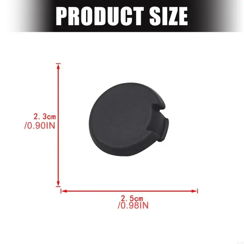 M76E 670009832 Abdeckkappe für Abschlepphakenöffnung, schwarzes vorderes Verkleidungsstück für Wartungszwecke – Detail 6
