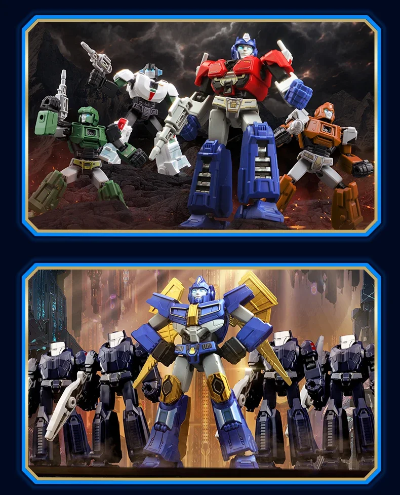 Blokees Transformers One ภาพยนตร์ GV5 Optimus Prime Megatron Bumblebee Orion Pax B-127 D-16 Action Figure ของเล่น