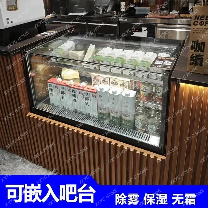 

Cake refrigerated display cabinet Fruit commercial stall Bar counter Air-cooled fresh-keeping cabinet