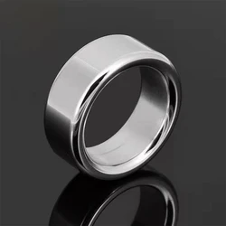 Small Stainless Steel Glans Ring Metal Penis Lock Cock Ring Male Erection Delay Time Penis Ring Bondage BDSM Sex Toy For Big Man