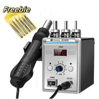 858D 700W 220V Led Digital BGA Rework Solder Soldering Heat Air Gun Station For Electric SMD SMT Welding Repair