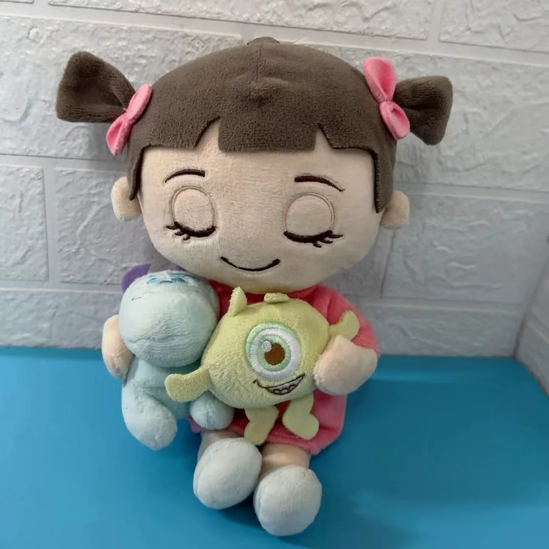 25CM Disney Monsters Inc Boo juguete de peluche decoración Kawaii muñeco de peluche regalo para niños niña