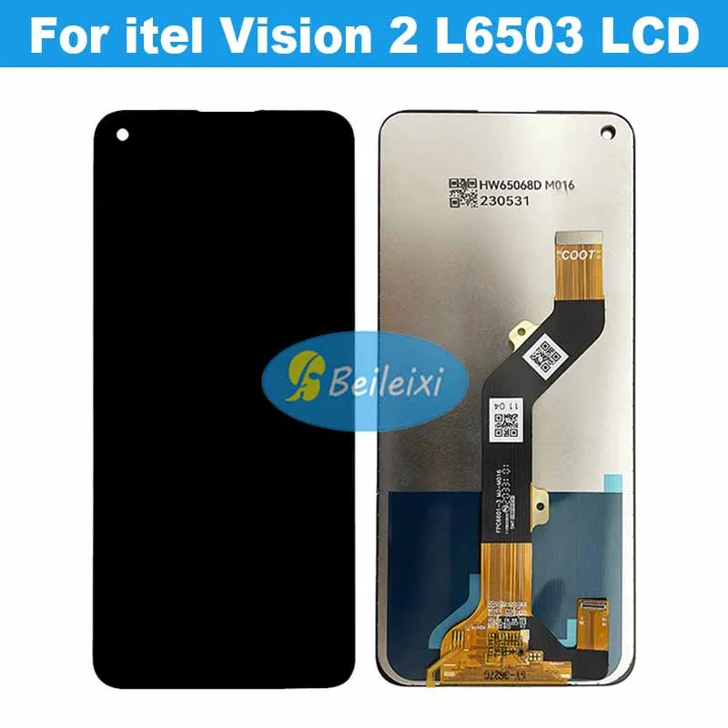 For Itel S16 Pro LCD Display Touch Screen Digitizer Assembly For itel Vision 2 L6503