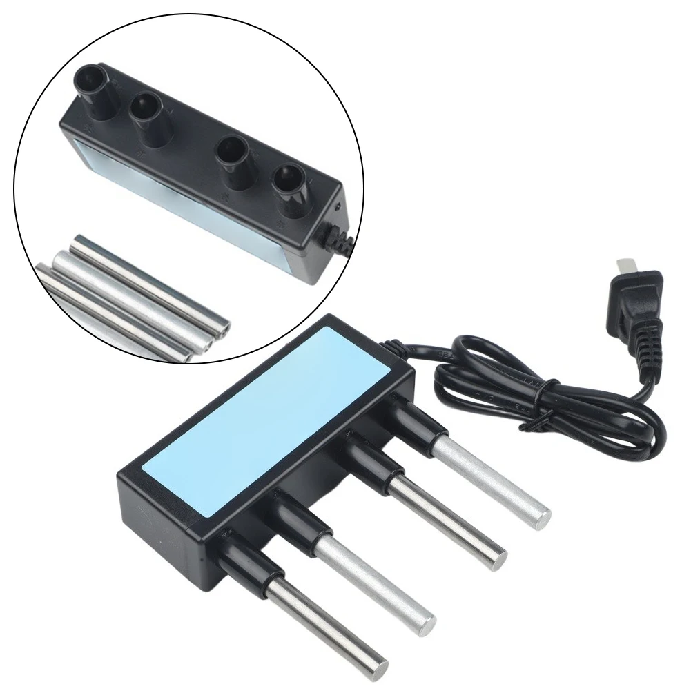 Aluminum Water Electrolyzer Device Supporting Electrolysis Experiments and Tap Water Monitoring with Direct Visual Readout