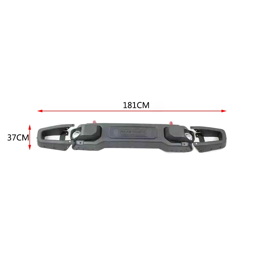 Lantsun J087 for wrangler Jk 2007-2017 Steel 10th Anniversary Front Bumper Off-road Bull bar view 5