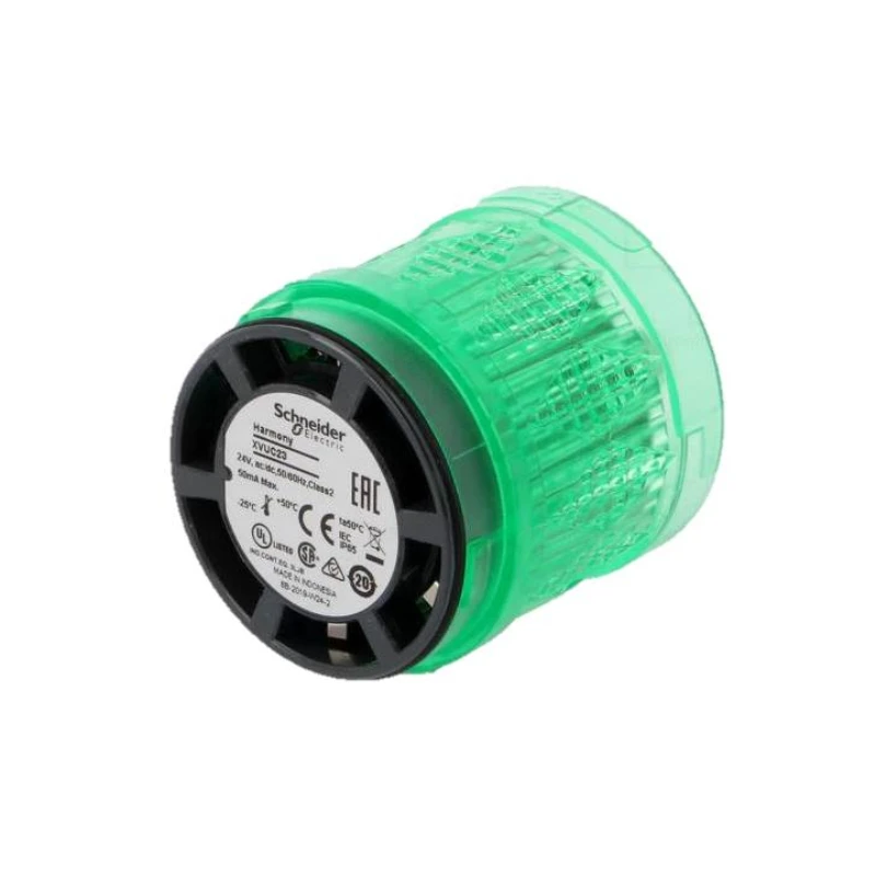 

quick shipping XVUC23 24V AC/DC 60mm 2.5W Schneider Green Warning Light