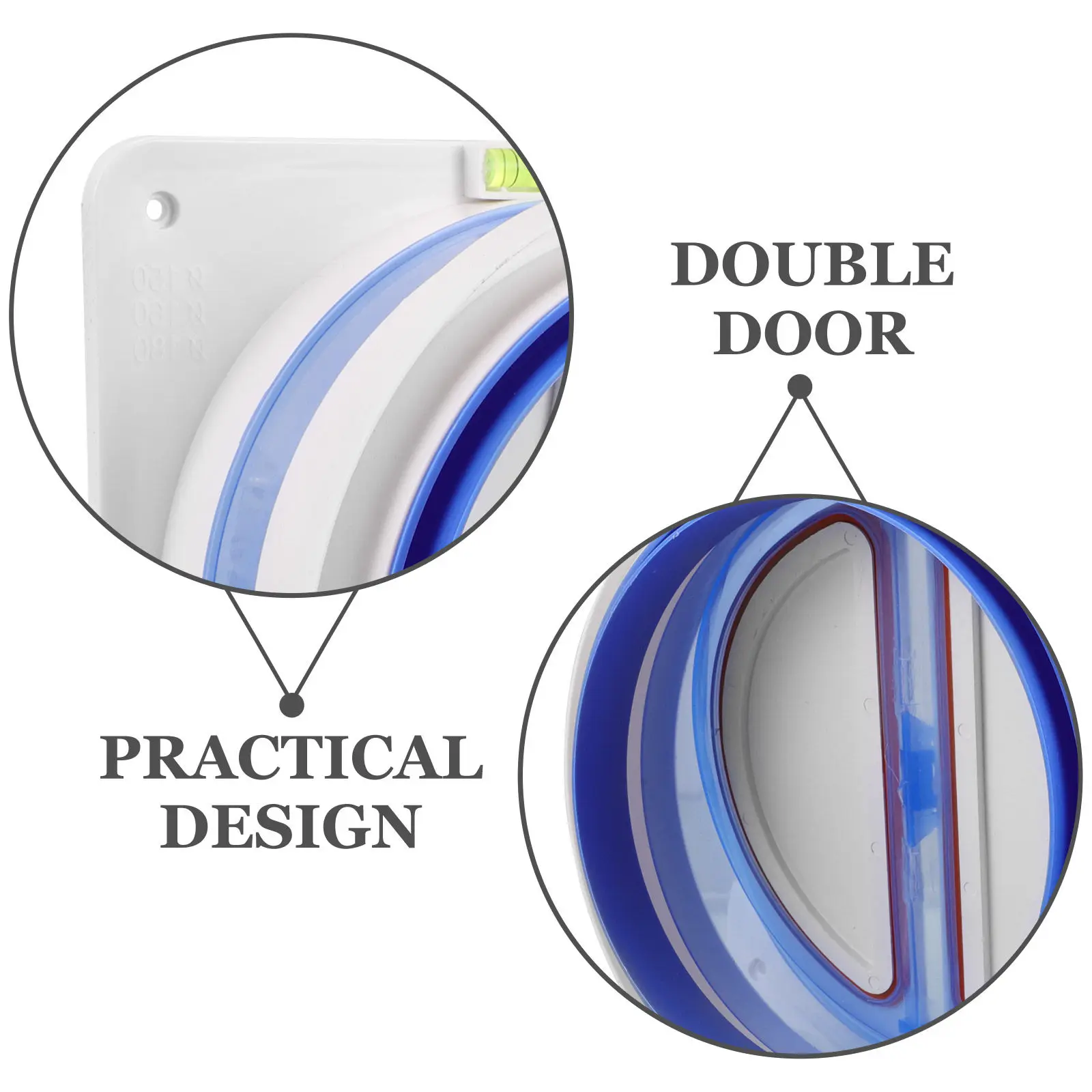 

Обратный клапан для вытяжки, вентиляционный клапан для кухонной вытяжки и ванной комнаты, устойчивый к коррозии, надежная функциональность