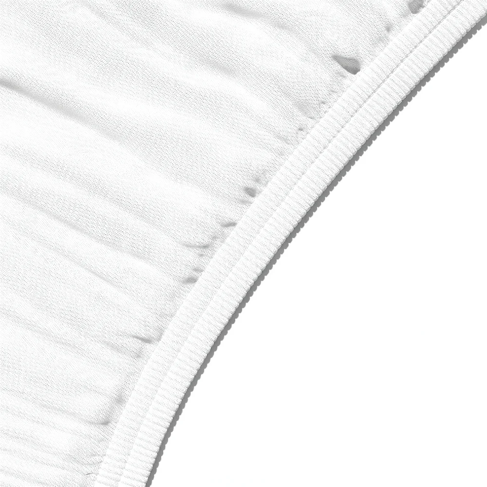 Durable Solid Color Bedding Set Cotton Fitted Sheet With Matching Pillowcases Soft Bedspread For Comfortable Sleeping