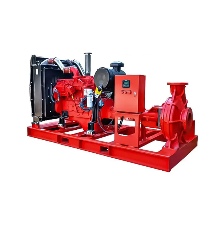 Technology leading industrial water supply diesel pump Horizontal single-stage pump High water pressure fire pump