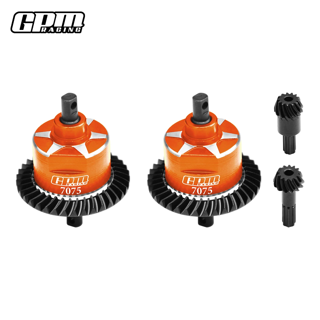 GPM TRAXXA Mini Maxx / Mini XRT-108076-1 للفولاذ الكربوني + 7075 سبائك F & R شفط كامل
