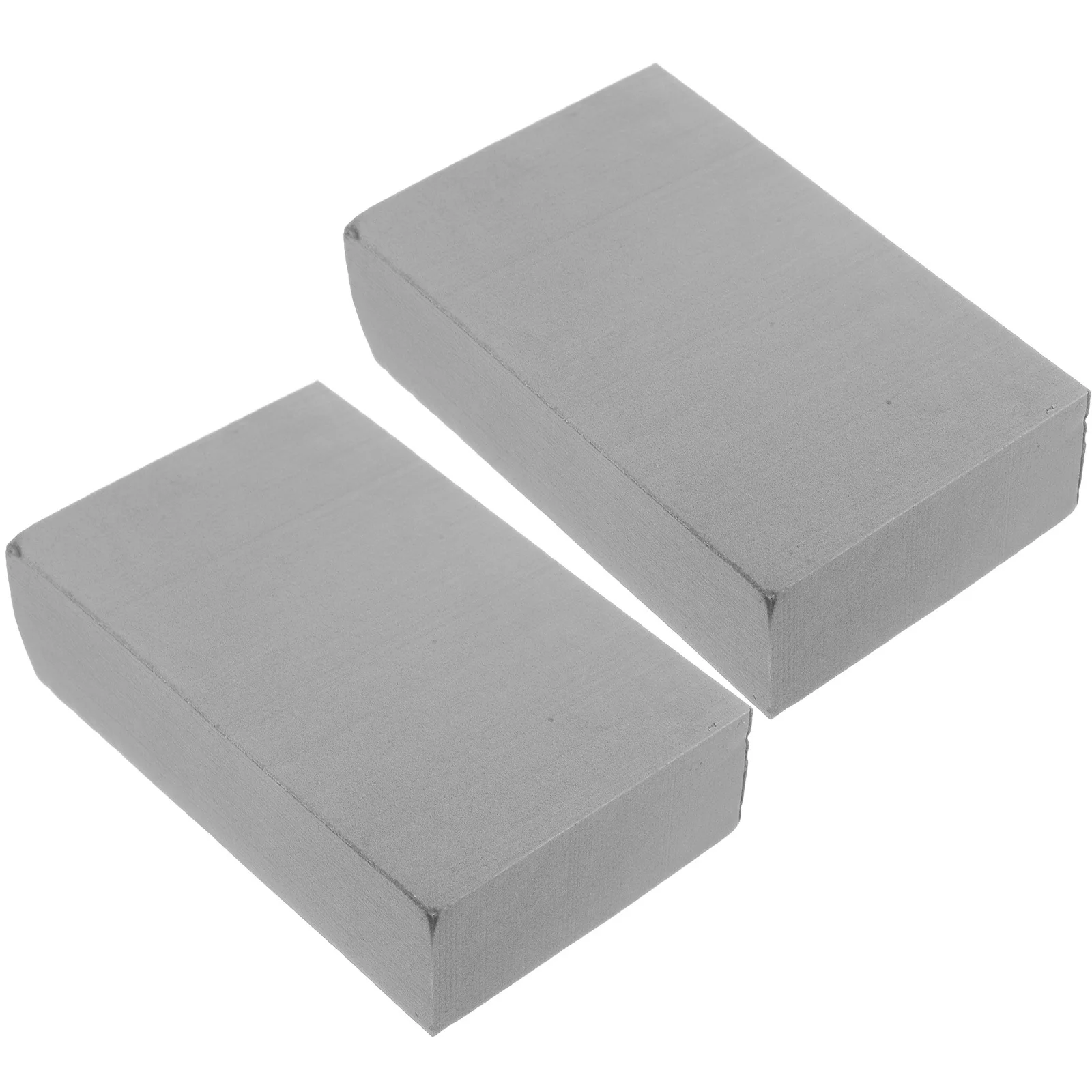 

2pcs Cleaning Kitchen Non Scratch Multi Function Wok Sponge Daily Use Scrubbing Sponges For Dishes Window Car Reusable Small