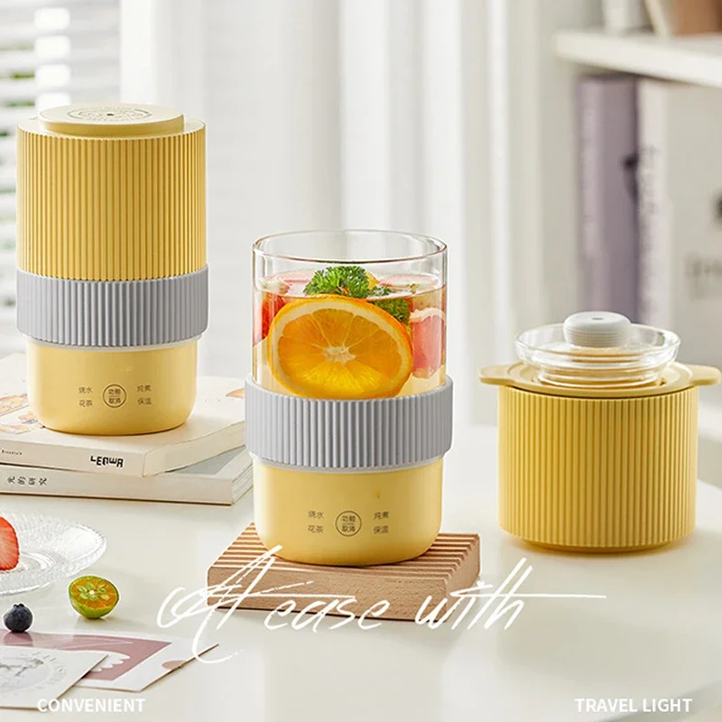220V Wasserkocher automatische Glas Gesundheit Wasserkocher Topf tragbare Mini-Kocher Tetera Electrica Herd/Tee kessel Getränke wärmer