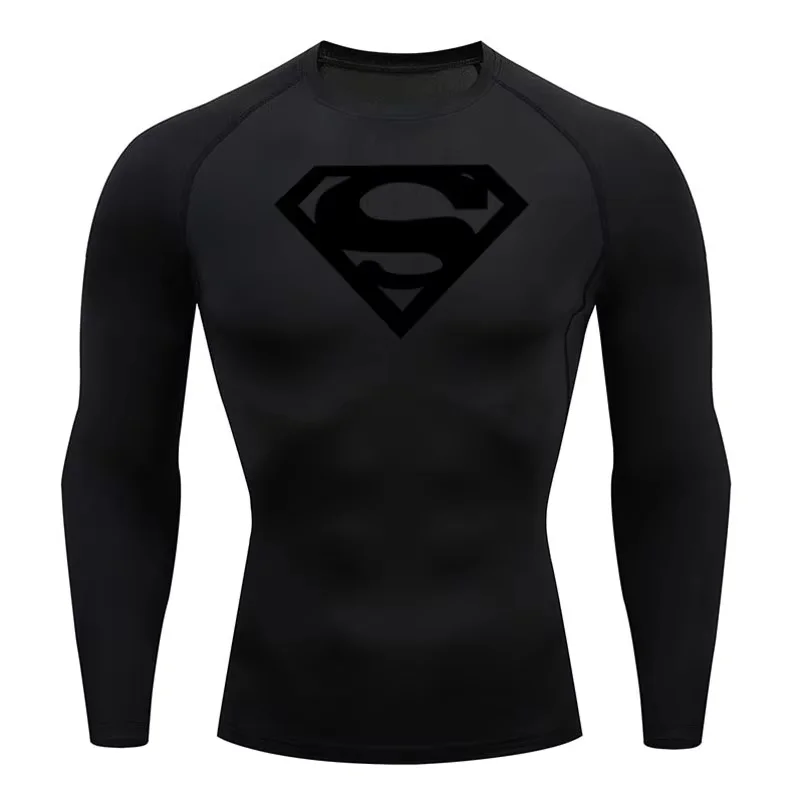 Männer Lauf Kompression T-shirt Lange ärmel Sport Tees Gym Fitness Sweatshirt Männlichen Jogging Trainingsanzug Homme Athletisch Shirt Tops