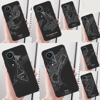 F1 Race Circuits Case For Honor Magic 7 Pro 5 6 Lite Honor X9a X8a X8 X9 X8b X9c X9b 50 70 90 200 Pro Cover