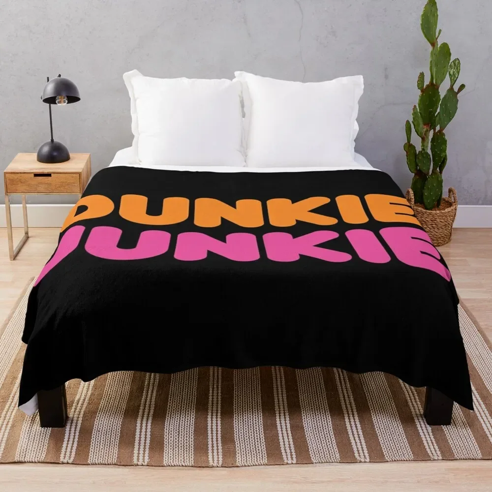 Dunkie Junkie Throw Blanket Stuffeds Hairy Plush Blankets