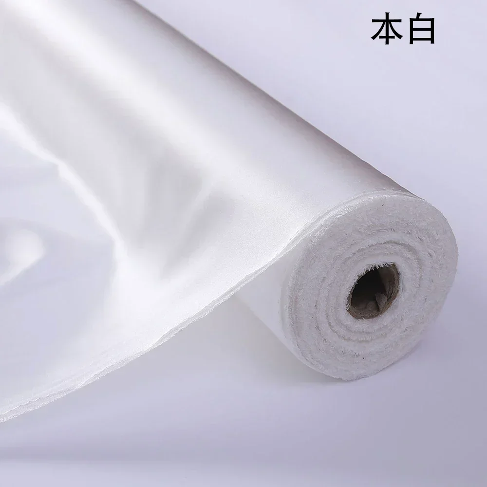100% Pure Silk Fabric 280CM Width 22 Momme Natural Mulberry Silk Fabric High-quality Plain Crepe Satin
