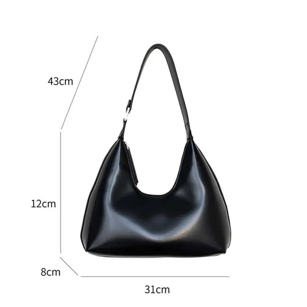 Women Handbag Waterproof Faux Leather Shoulder Underarm Bag Ins Style Hobos Bag Crossbody Bags сумка женская