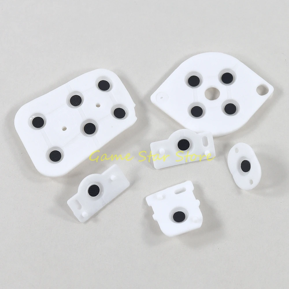 1set Replacement Silicone Rubber Pad Buttons for Nintendo N64 Controller Joy Pad Conductive Button