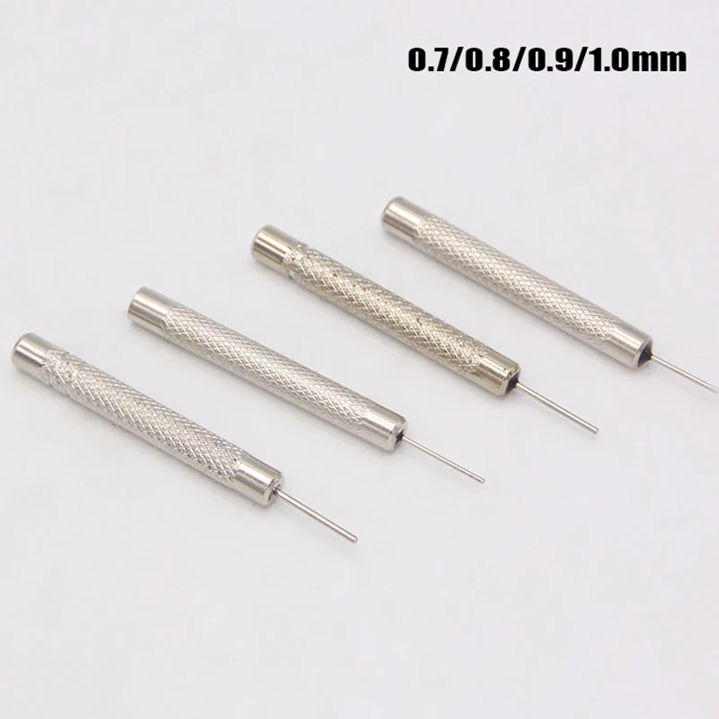 4Pcs/Set Watchband Bracelet Pin Punch Watch Strap Steel Punch Link Pin Remover Repair Tool Watchmaker Accessories