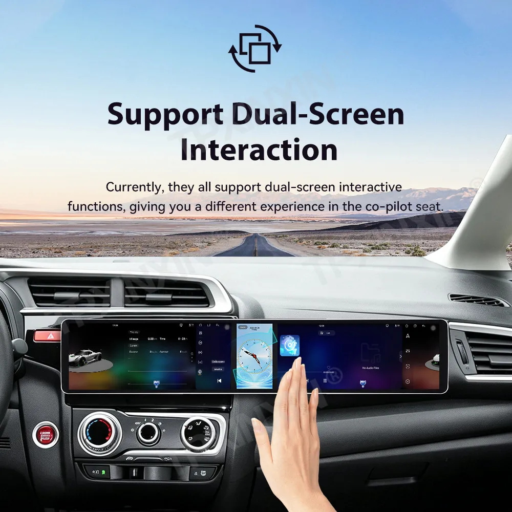 Android Car Radio For Honda Fit 2013~2015 Car Stereo Wireless CarPlay Android Auto GPS Navigation Multimedia Player Head Unit
