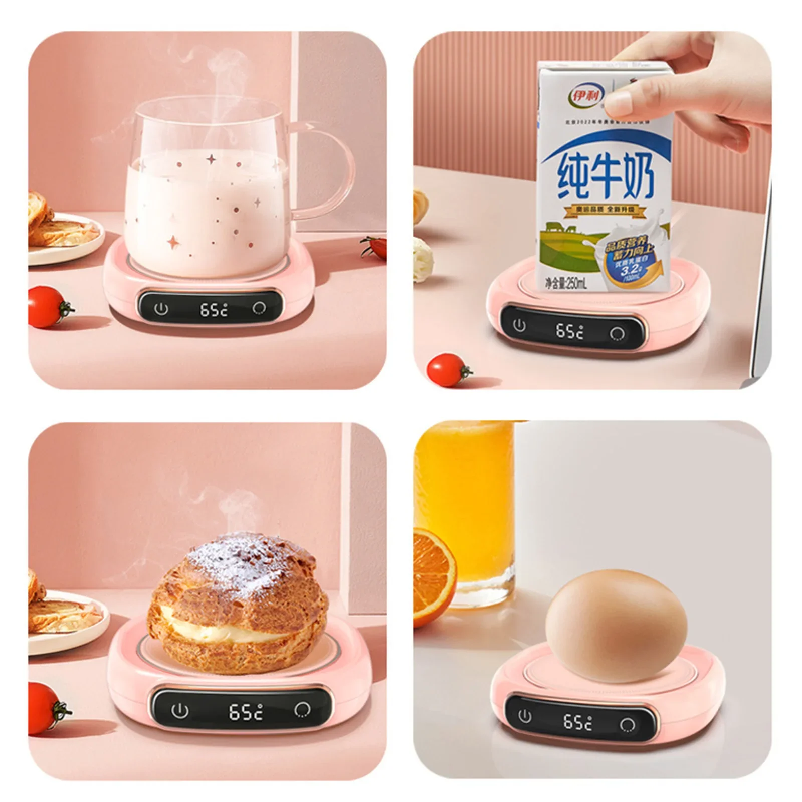 Smart Coffee Cup Warmer Heating Pad Office And Household Cup Warmer Intelligent Constant Temperature Coffee Mug Heating