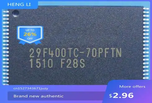 100% NEW   29F400TC-70PFTN