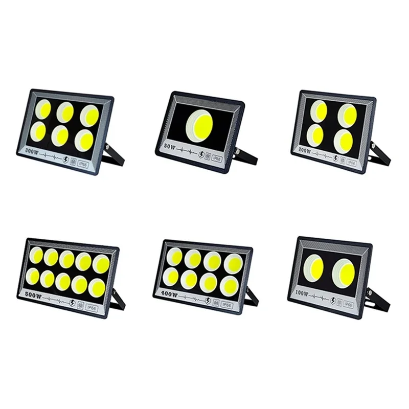 

100W Waterproof Outdoor LED Floodlight, IP65 Spotlight Wall Light
